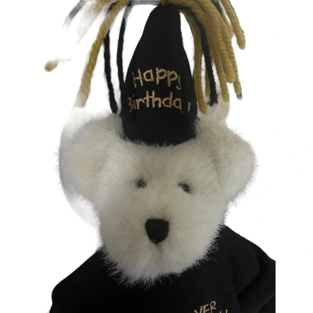 Boyds Bears Happy Birthday “Over the Hill” Plush Bear |Collectible Birthday Gift